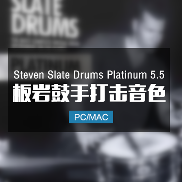Steven Slate Drums 5.5 Platinum SSD5 板岩架子鼓音色