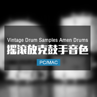 Vintage Drum Samples Amen Drums 摇滚放克鼓手音色