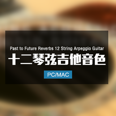 Past to Future Reverbs 12 String Arpeggio Guitar 十二琴弦吉他音色
