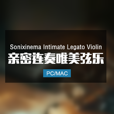 Sonixinema Intimate Legato Violin 亲密连奏唯美弦乐音色
