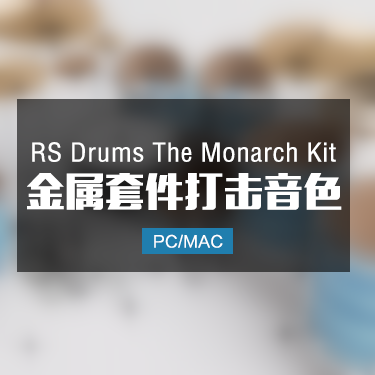 RS Drums The Monarch Kit 金属套件打击音色