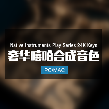 Native Instruments Play Series 24K Keys 奢华嘻哈合成音色