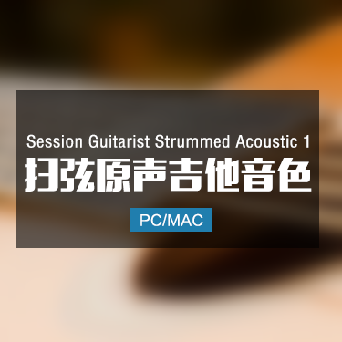 Session Guitarist Strummed Acoustic 1 扫弦原声吉他音色