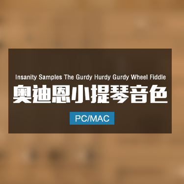 Insanity Samples The Gurdy Hurdy Gurdy Wheel Fiddle 奥迪恩小提琴音色