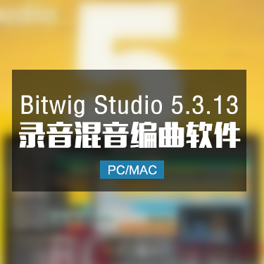 Bitwig Studio 5.3.13 官方原版音乐制作软件 Win/Mac