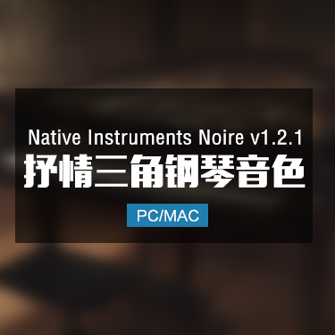 Native Instruments Noire v1.2.1 音乐厅抒情三角钢琴音色
