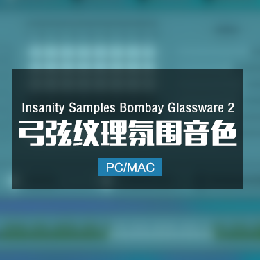Insanity Samples Bombay Glassware 2 弓弦纹理氛围音色