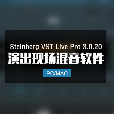 Steinberg VST Live Pro 3.0.20 演出现场混音软件 Win/Mac